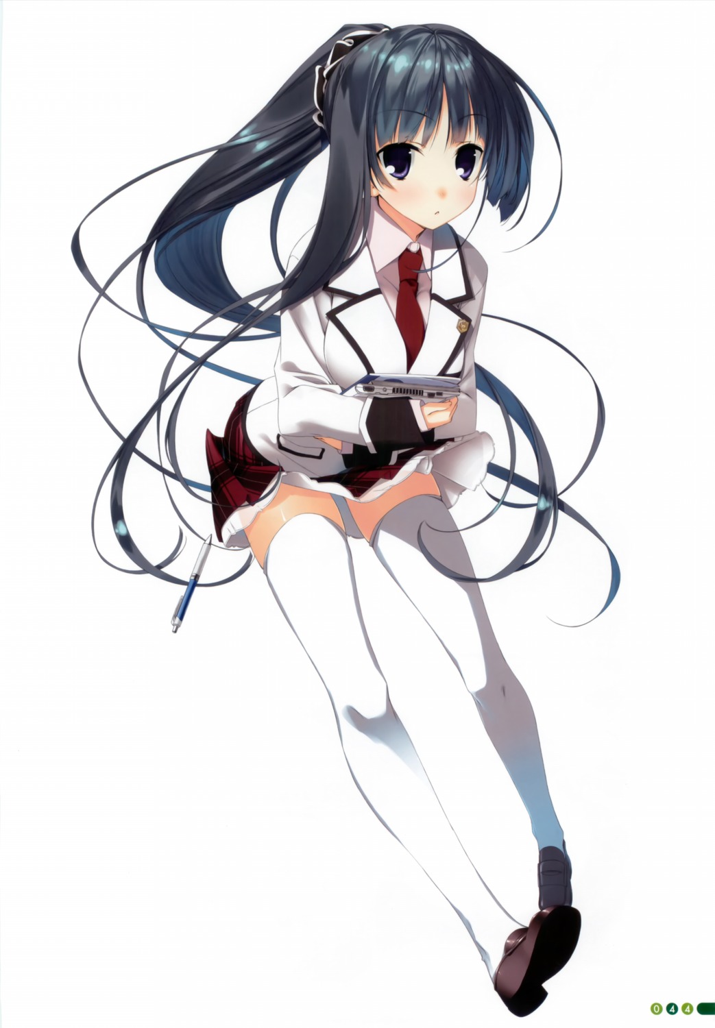 kagome kohitsuji_wa_mayowanai seifuku thighhighs