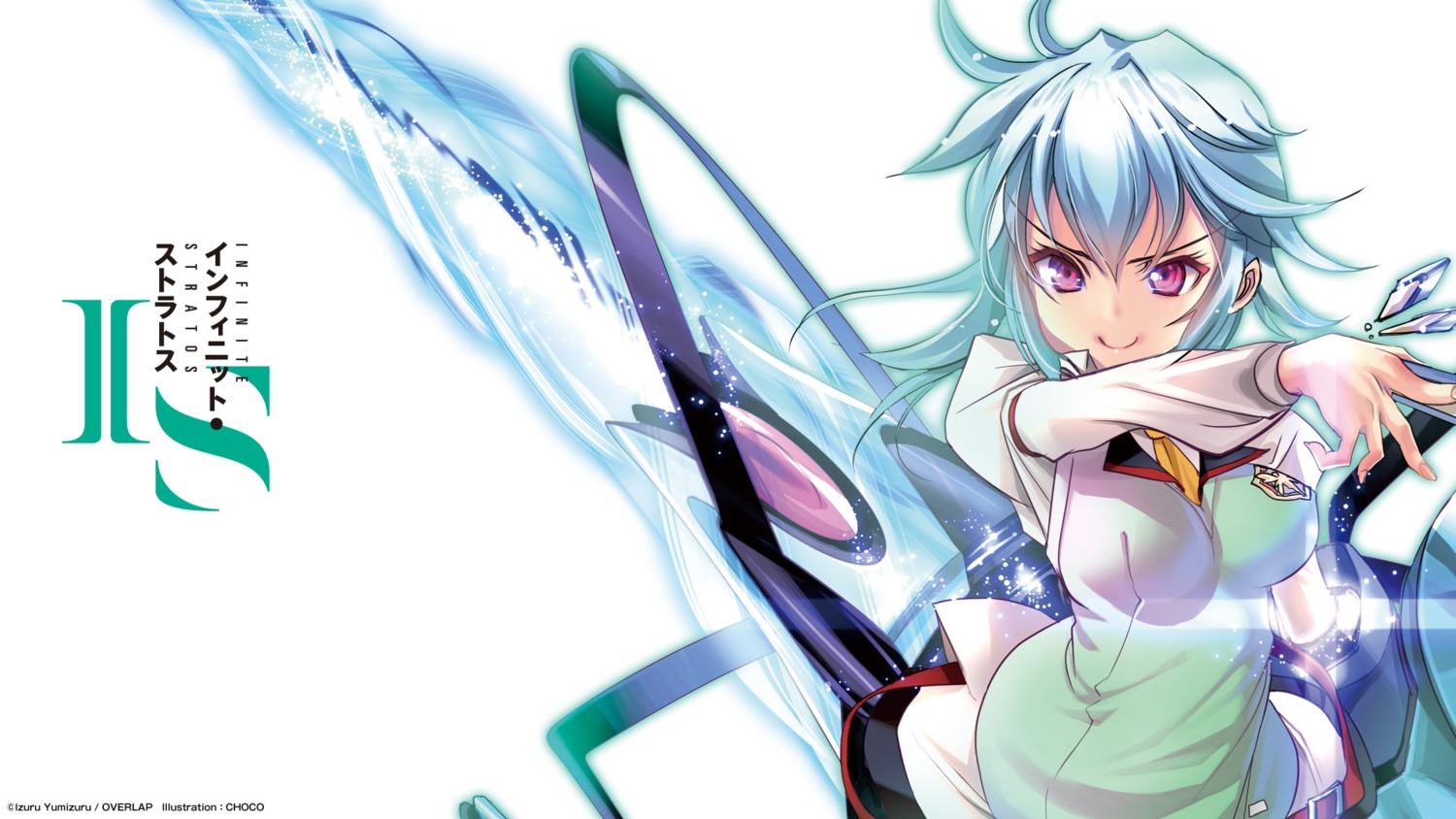 choco infinite_stratos sarashiki_tatenashi seifuku wallpaper