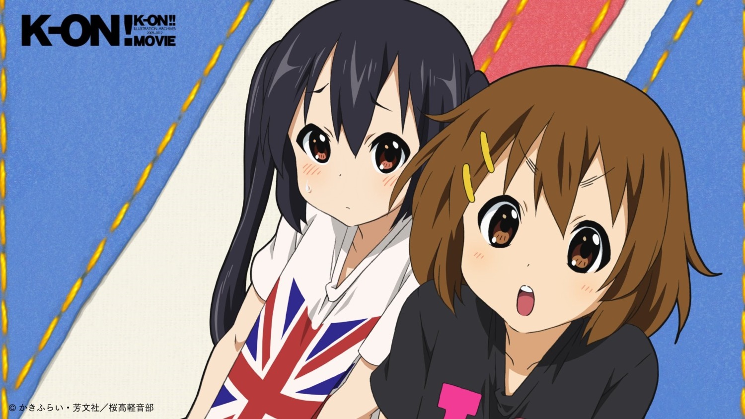 hirasawa_yui k-on! nakano_azusa takemoto_yasuhiro