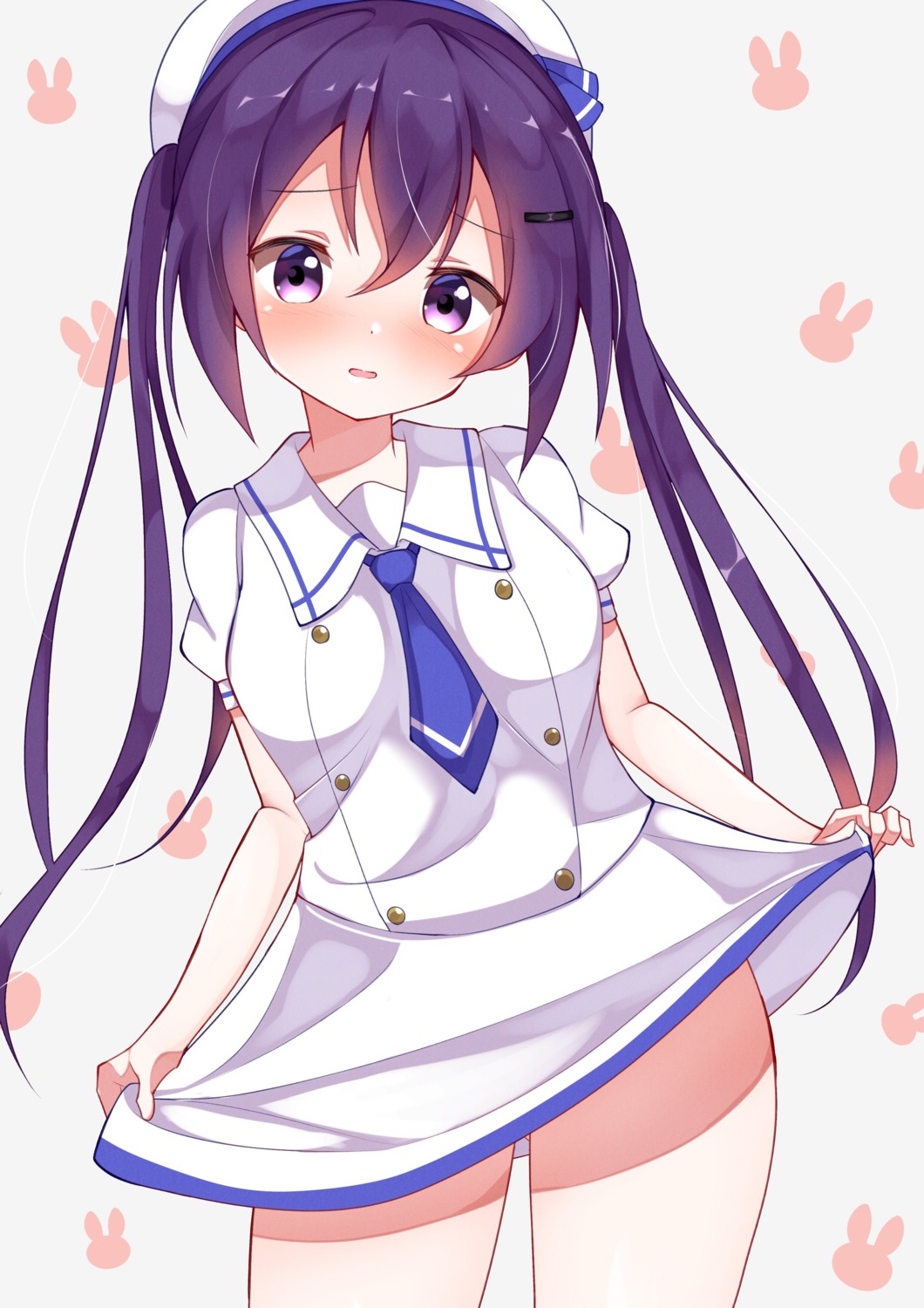 gochuumon_wa_usagi_desu_ka? kabocya_na seifuku skirt_lift tedeza_rize