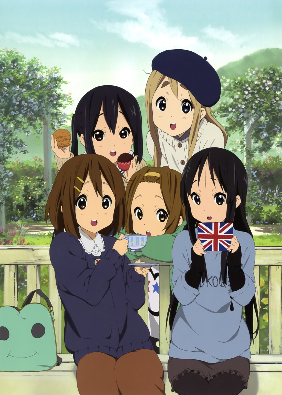 akiyama_mio hirasawa_yui horiguchi_yukiko k-on! kotobuki_tsumugi nakano_azusa pantyhose sweater tainaka_ritsu