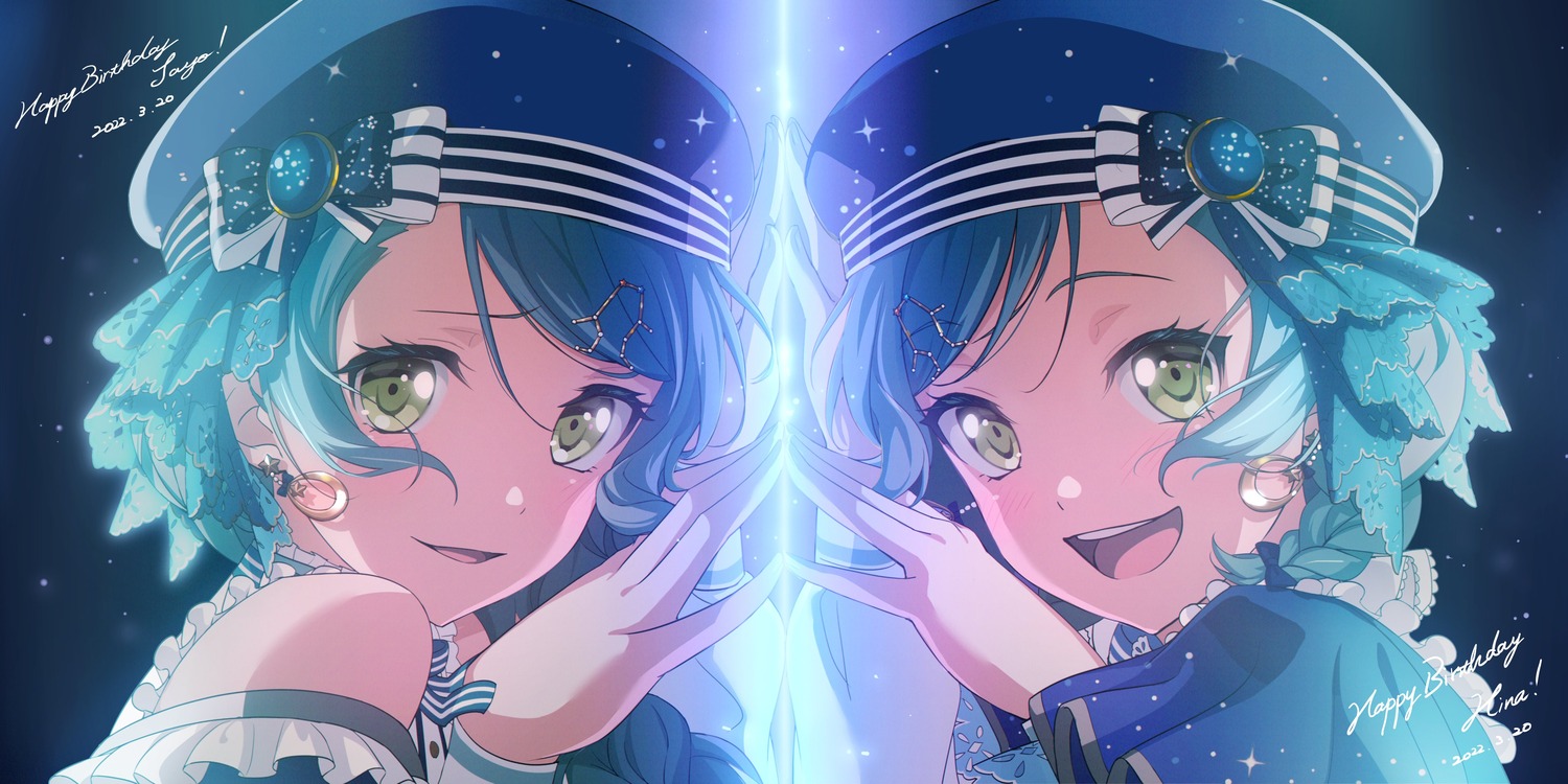 bang_dream! hikawa_hina hikawa_sayo nobusawa_osamu uniform