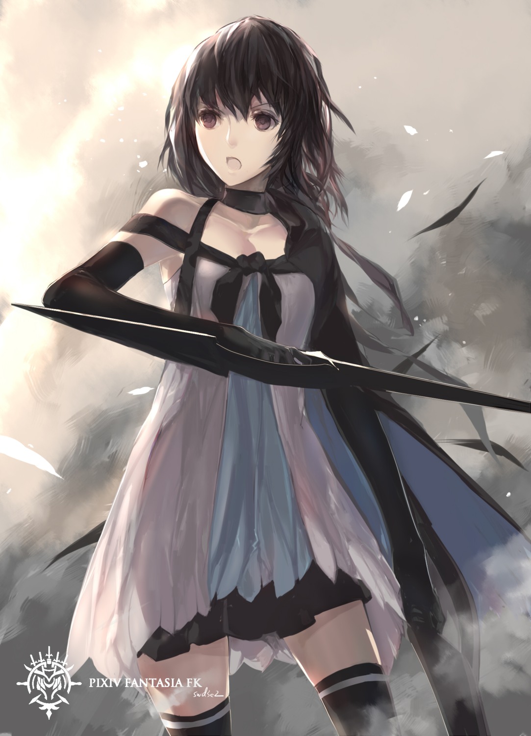 pixiv_fantasia pixiv_fantasia_fallen_kings swd3e2 sword thighhighs