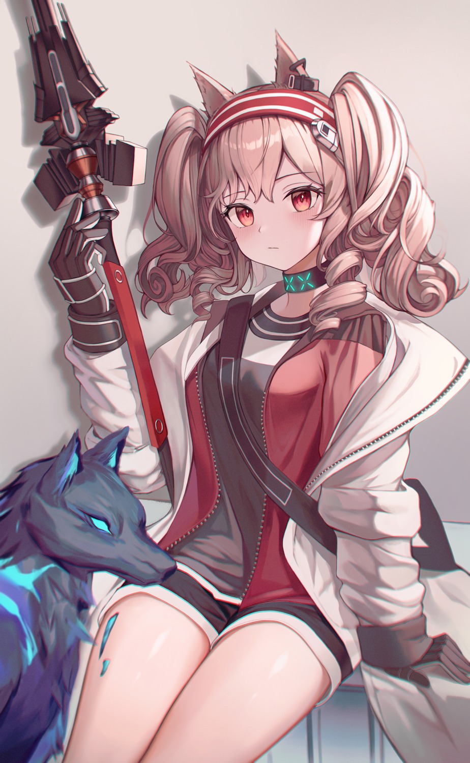 angelina_(arknights) arknights hb_(qwqw1697) weapon