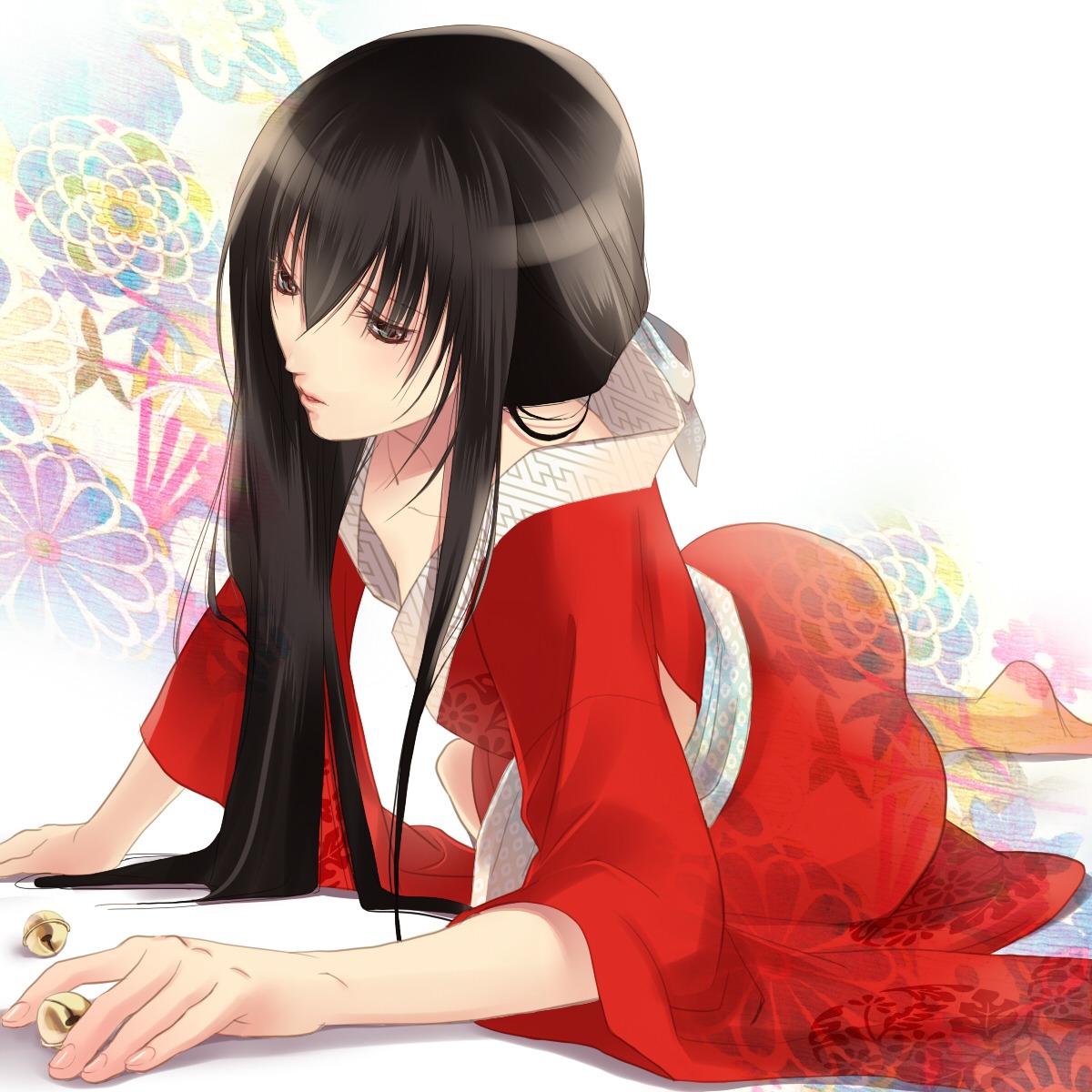 ass fuuchouin_kazuki get_backers kimono papillon10 trap