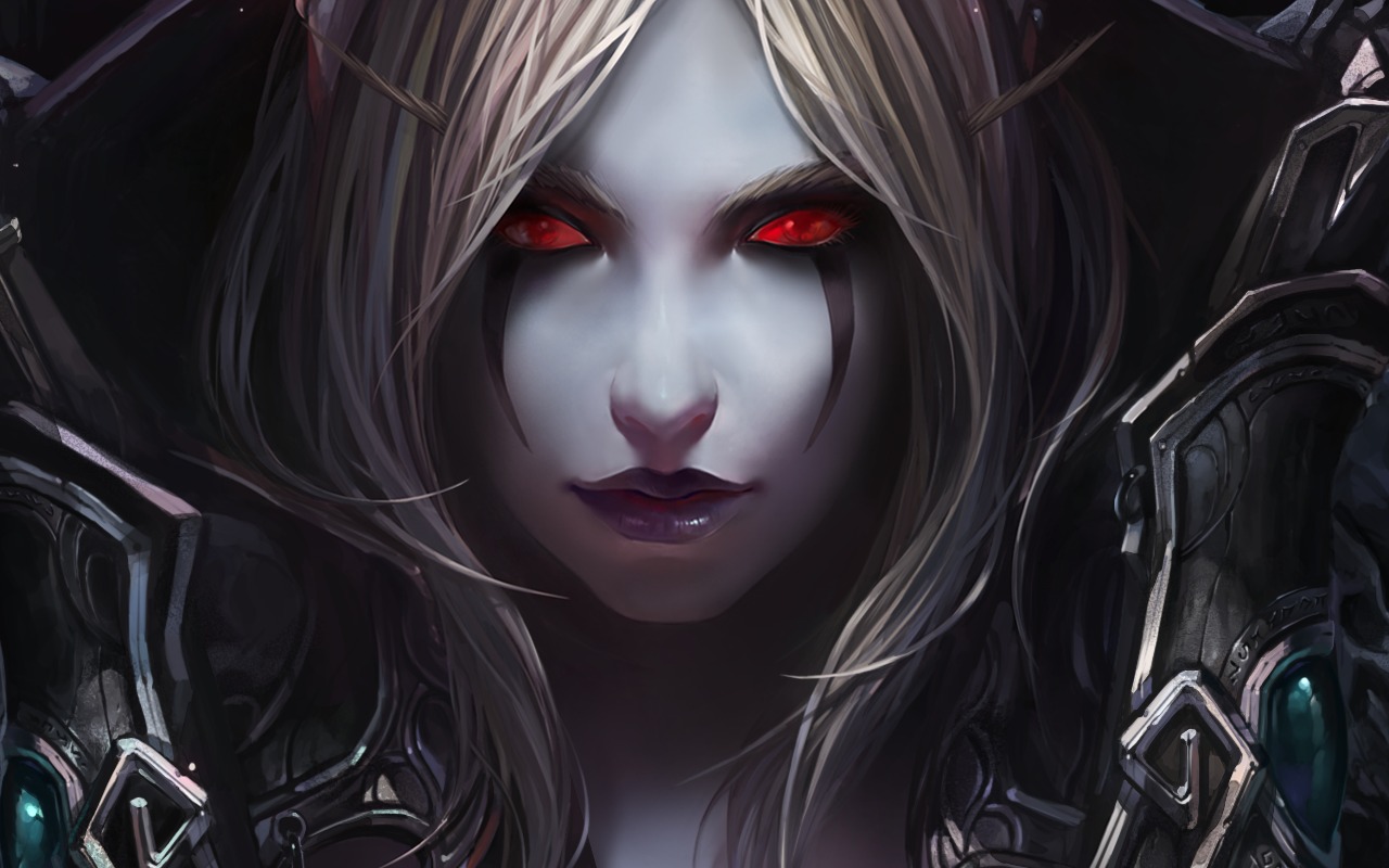 chenbo sylvanas_windrunner wallpaper world_of_warcraft