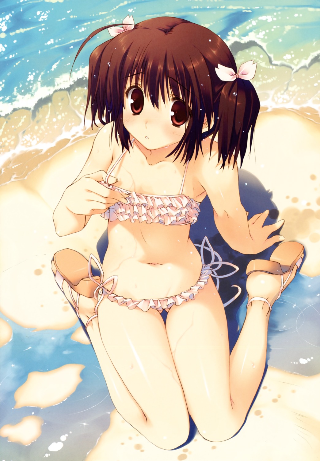 bikini fixed mitsumi_misato swimsuits to_heart_(series) to_heart_2 yuzuhara_konomi