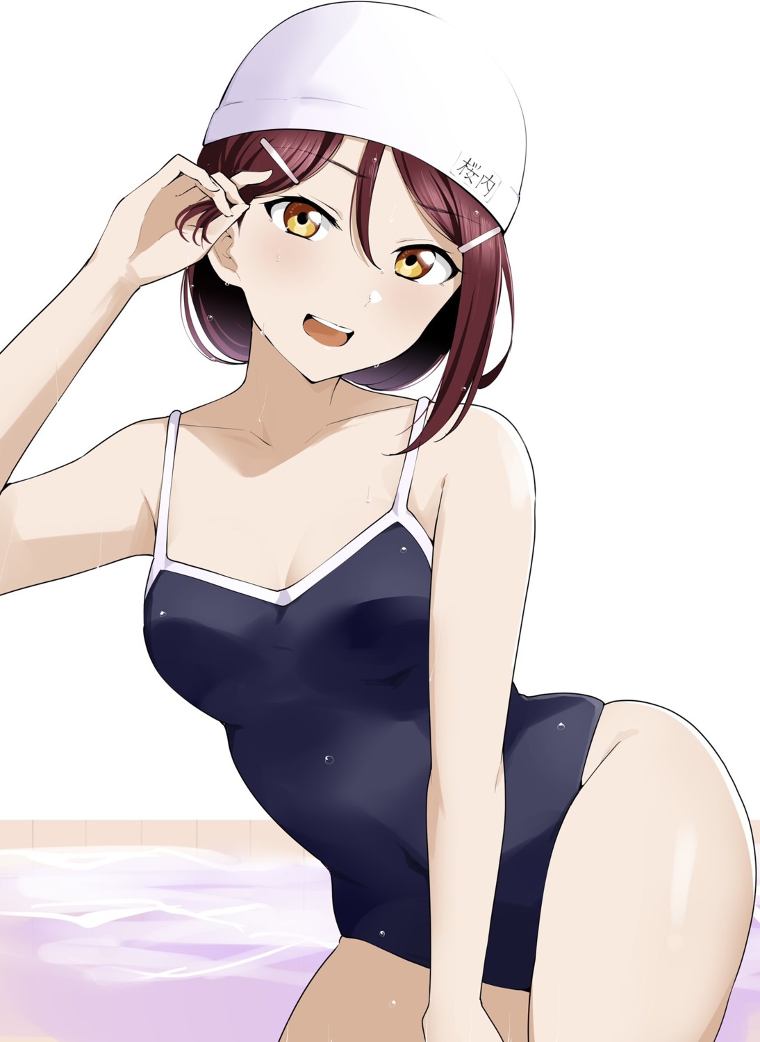 barkhorn0331 love_live!_sunshine!! sakurauchi_riko school_swimsuit swimsuits