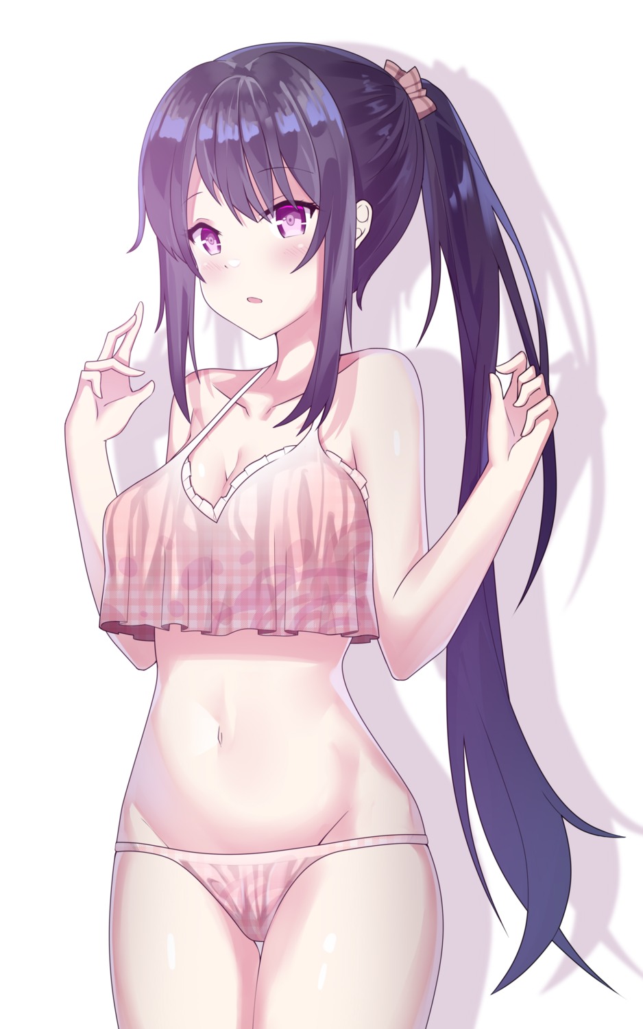 bikini cleavage nagisa_(pixiv17634981) swimsuits