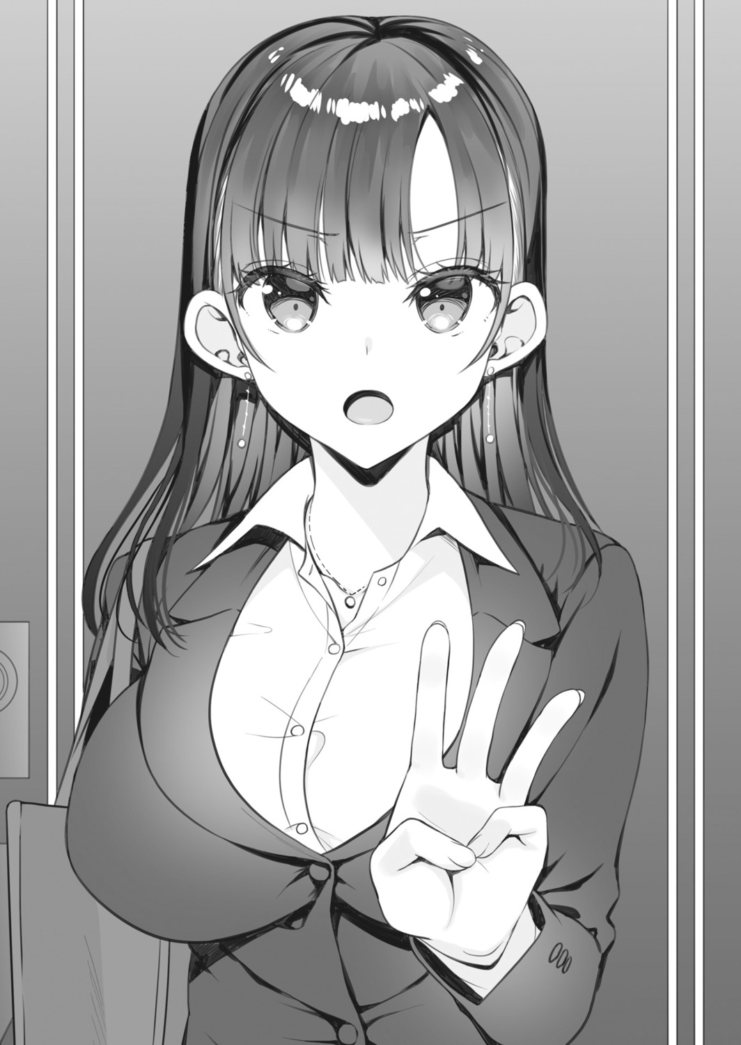 asahina_hikage monochrome