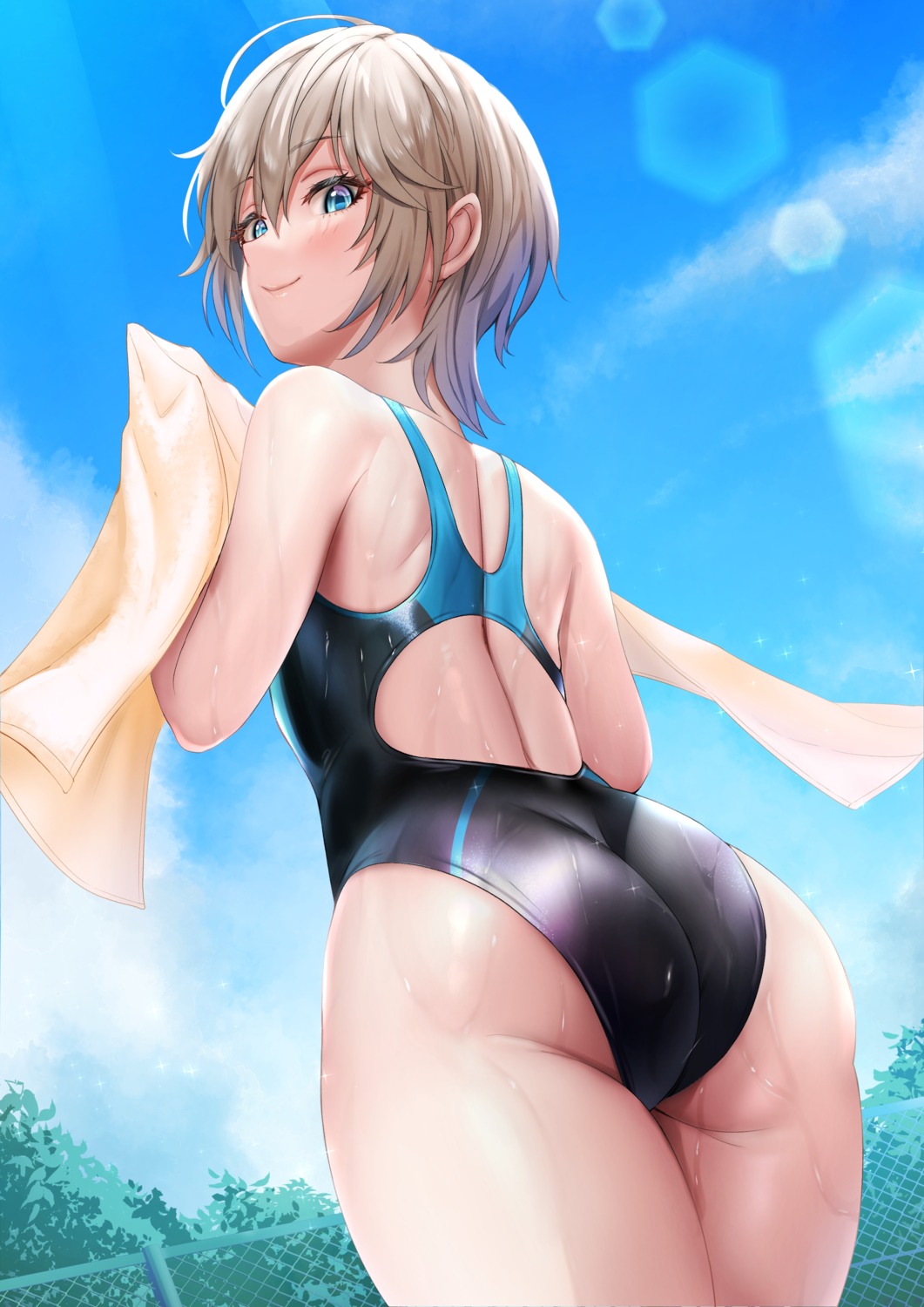 anastasia_(idolm@ster) ass hogey_nk-2000 swimsuits the_idolm@ster the_idolm@ster_cinderella_girls
