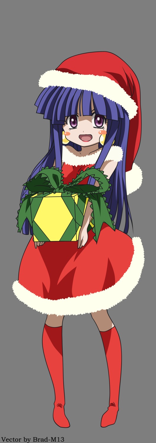 christmas dress furude_rika higurashi_no_naku_koro_ni morimoto_hirofumi transparent_png vector_trace watermark
