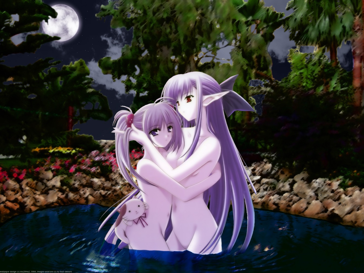naked nerine onsen pointy_ears primula shuffle wallpaper watermark