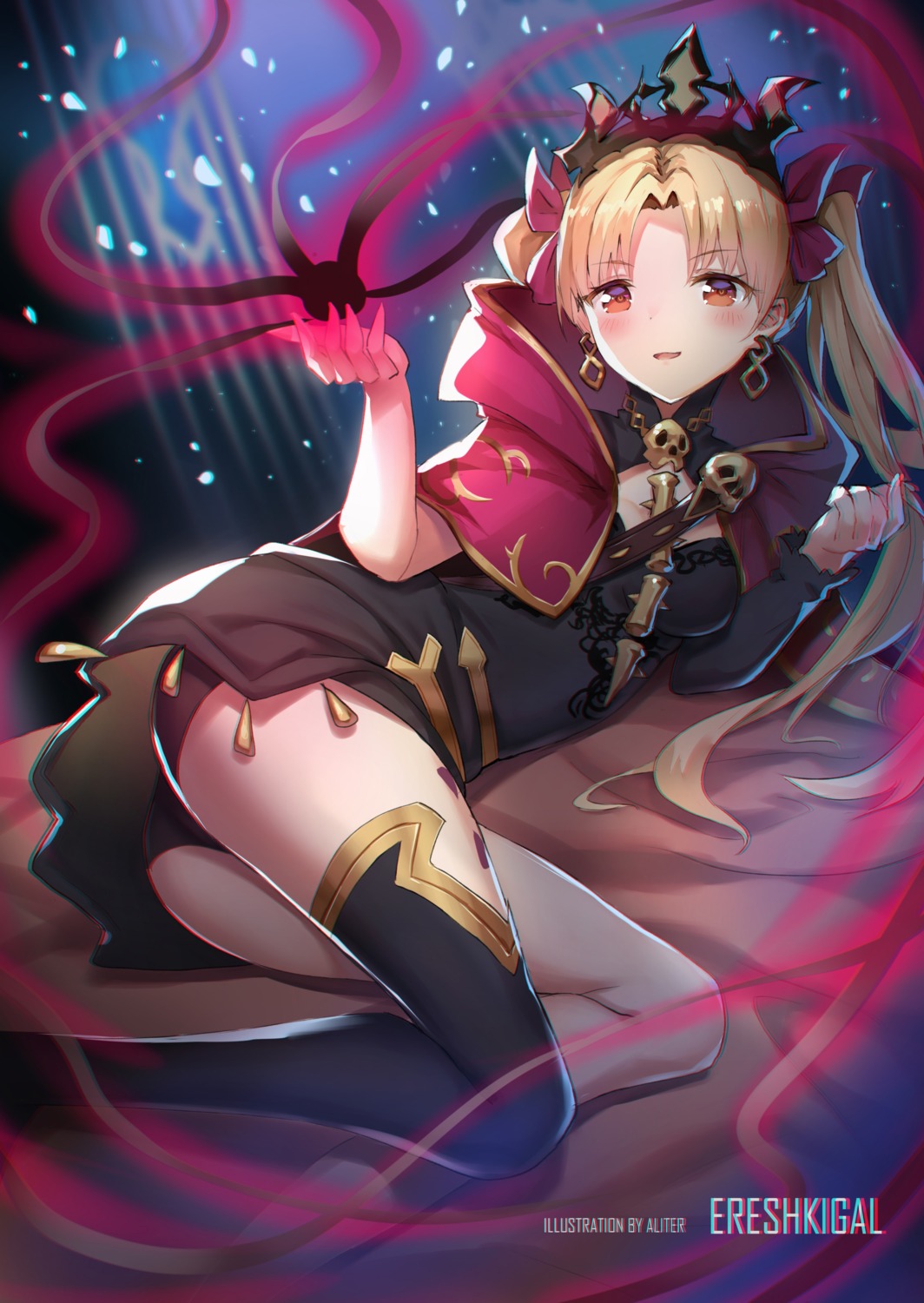 aliter ass ereshkigal_(fate/grand_order) fate/grand_order pantsu thighhighs