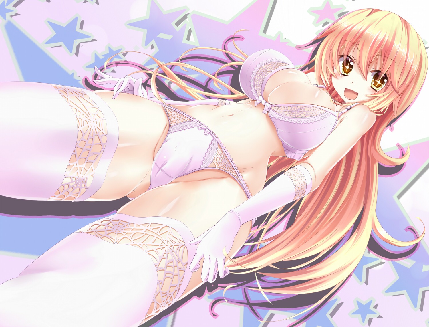 azican bra cameltoe cleavage pantsu shokuhou_misaki thighhighs to_aru_kagaku_no_railgun to_aru_majutsu_no_index