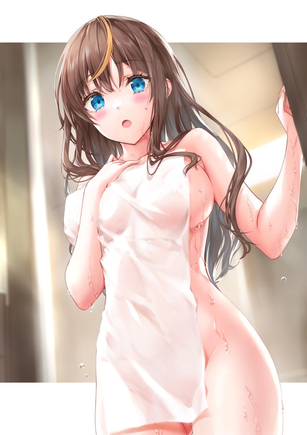 artist_revision kyariko naked towel wet