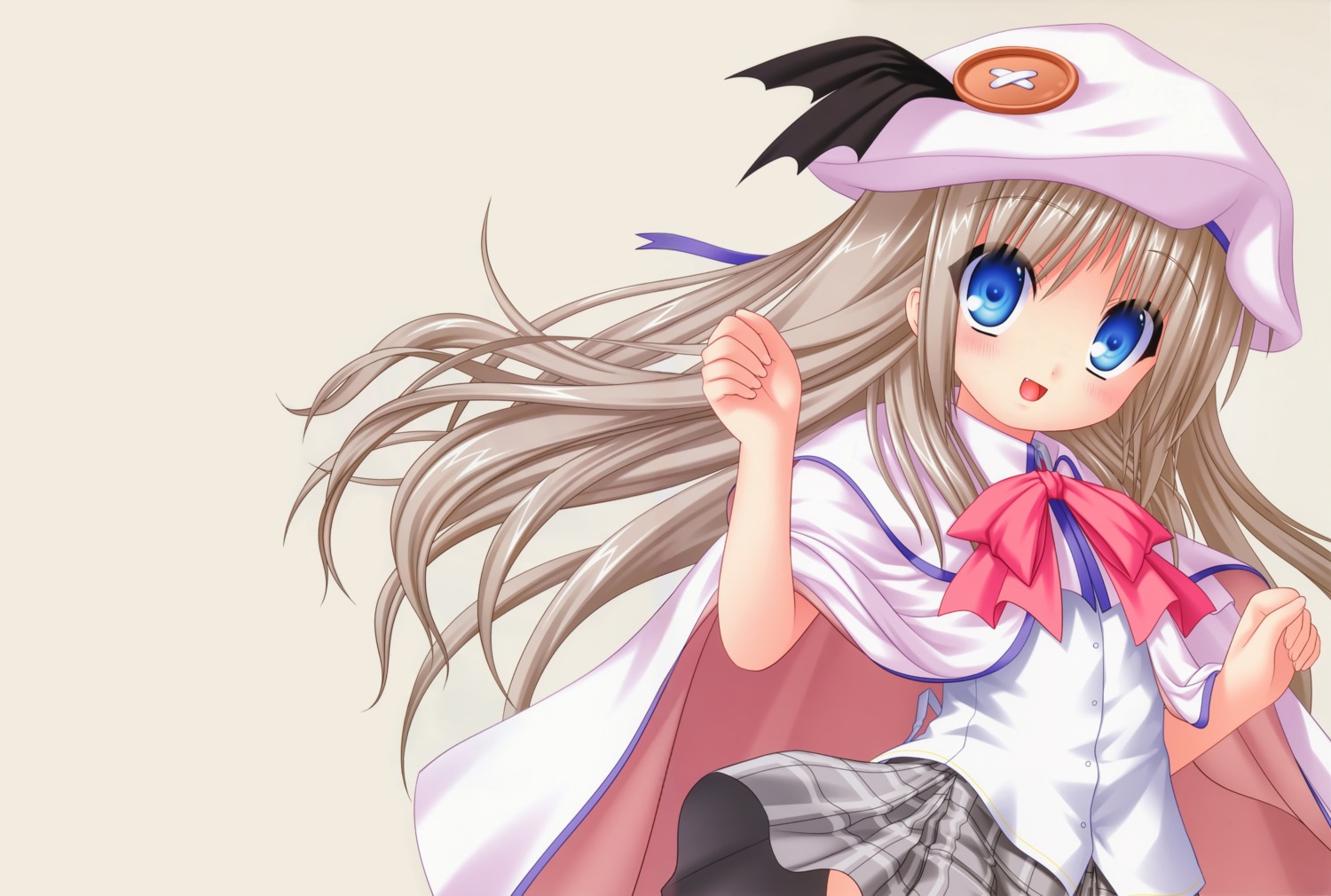 key kud_wafter little_busters! na-ga noumi_kudryavka seifuku skirt_lift