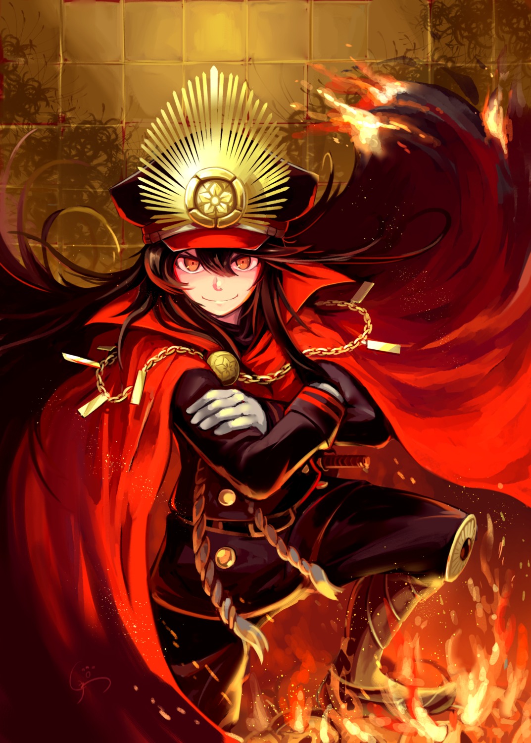 fate/grand_order oda_nobunaga_(fate) sword tetuhebi uniform