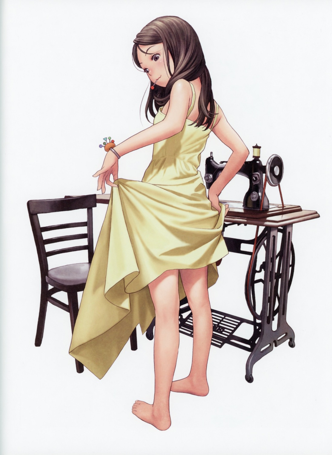 dress range_murata skirt_lift summer_dress