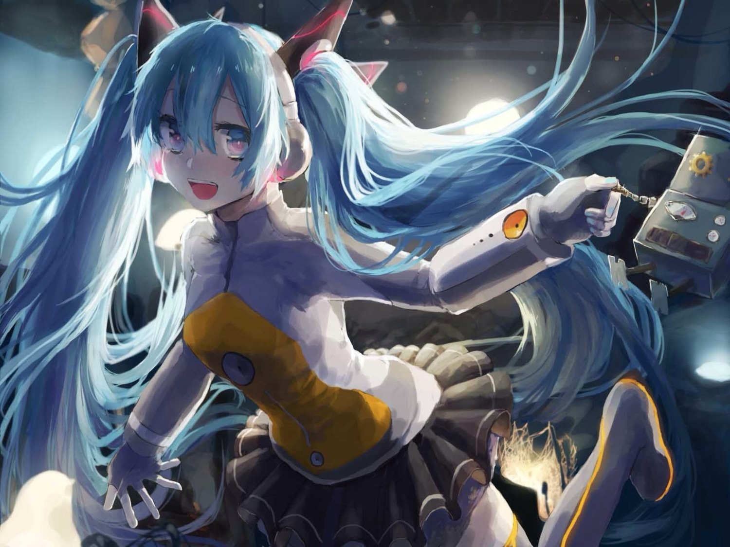 hatsune_miku moegi0926 odds_&_ends_(vocaloid) vocaloid