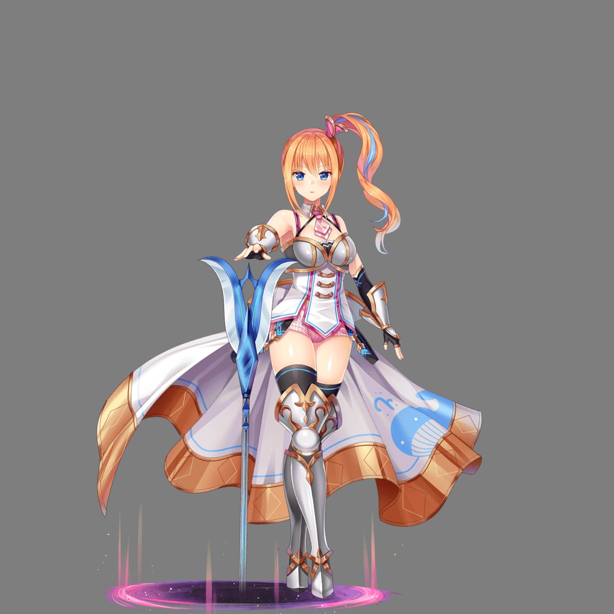 armor hoshi_no_girls_odyssey thighhighs transparent_png weapon