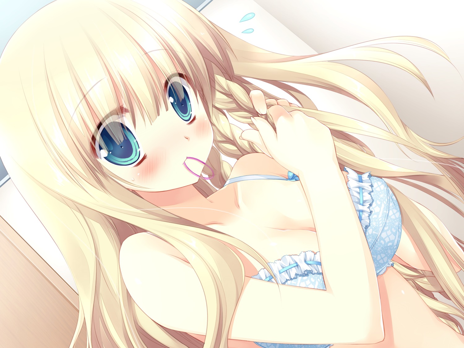 alcot_honeycomb bra cleavage game_cg kicking_horse_rhapsody miyasu_risa orina_nobara