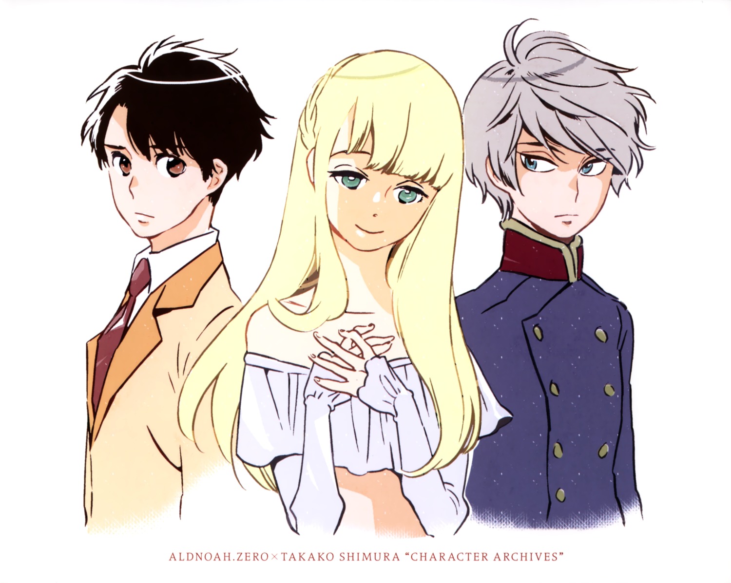 aldnoah.zero asseylum_vers_allusia kaizuka_inaho shimura_takako slaine_troyard