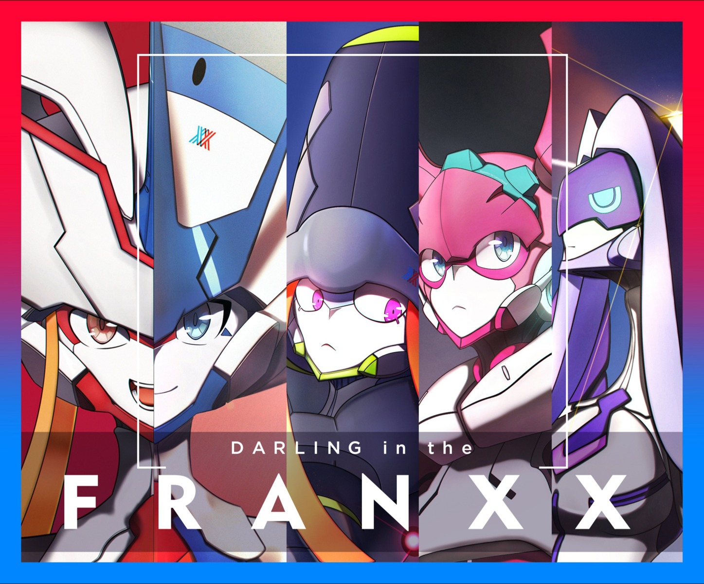 argentea chlorophytum darling_in_the_franxx delphinium genista mecha strelizia