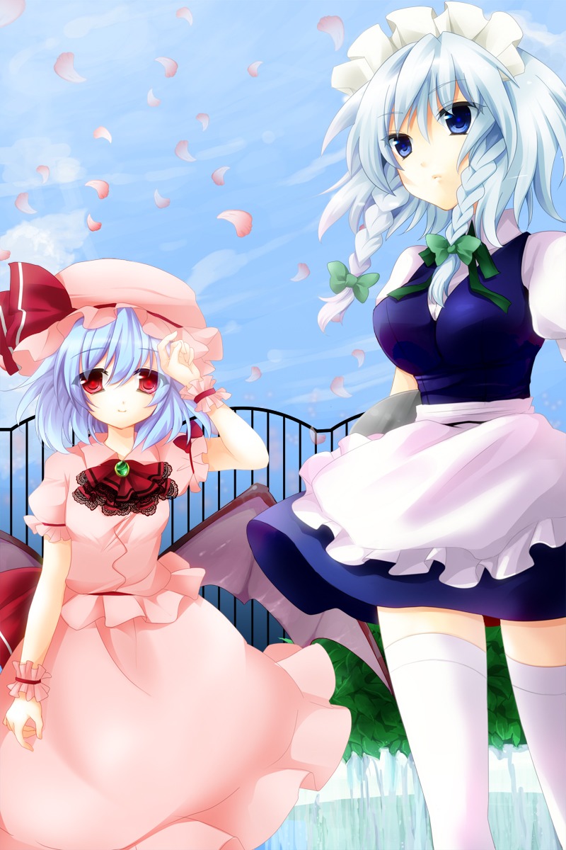 izayoi_sakuya maid remilia_scarlet toronto touhou