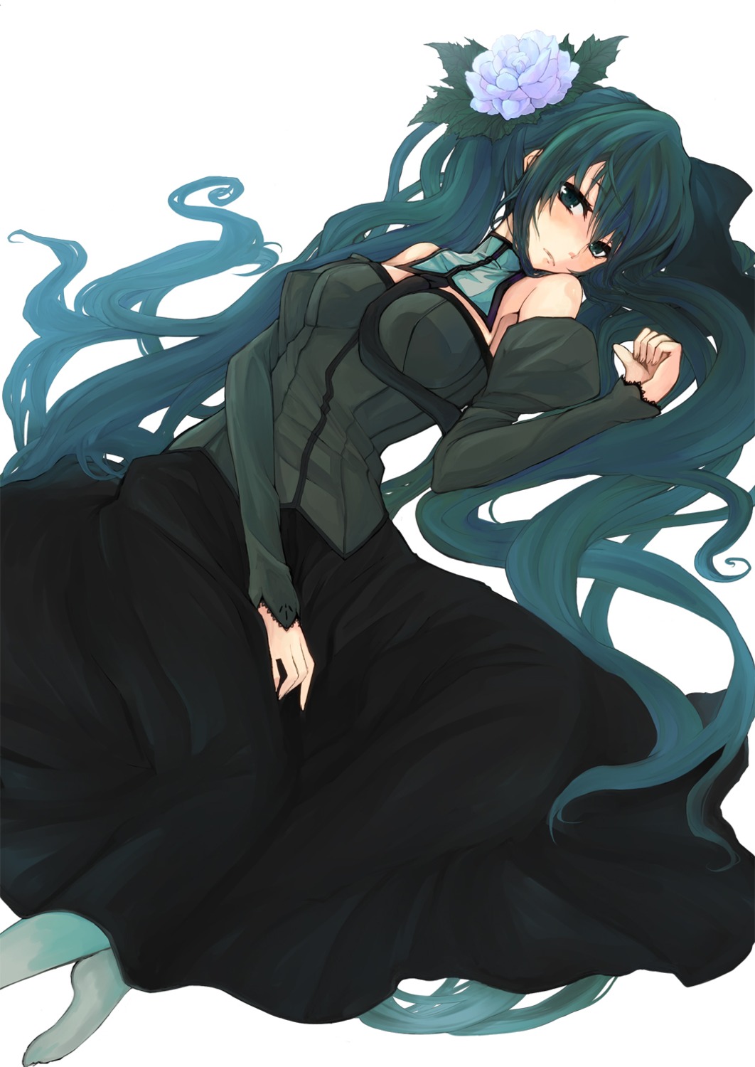 dress hatsune_miku rage vocaloid