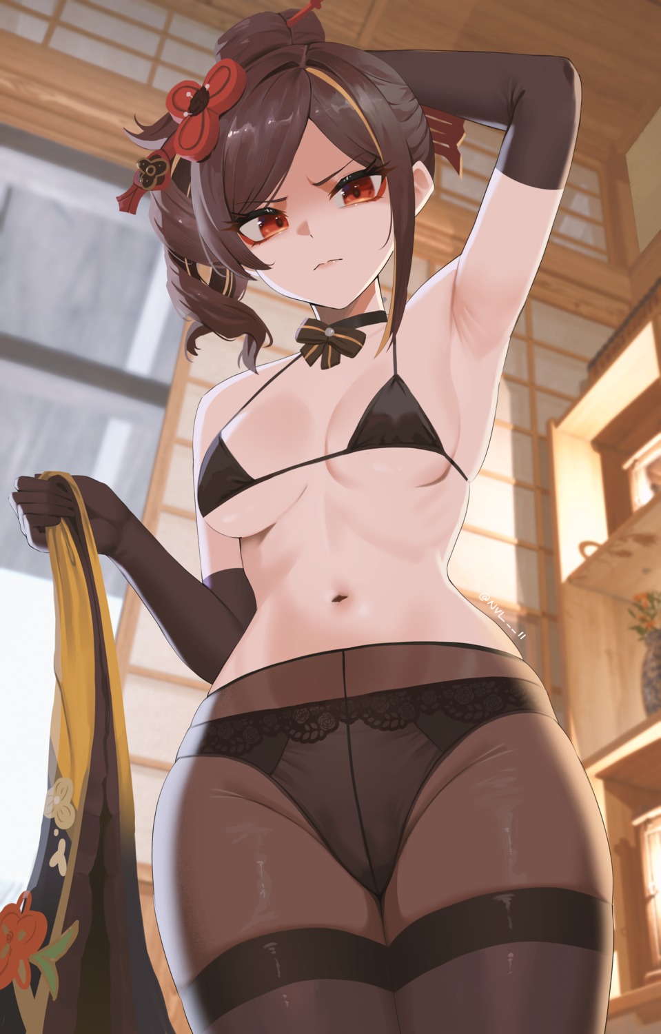 bra chiori genshin_impact nvl pantsu pantyhose thong