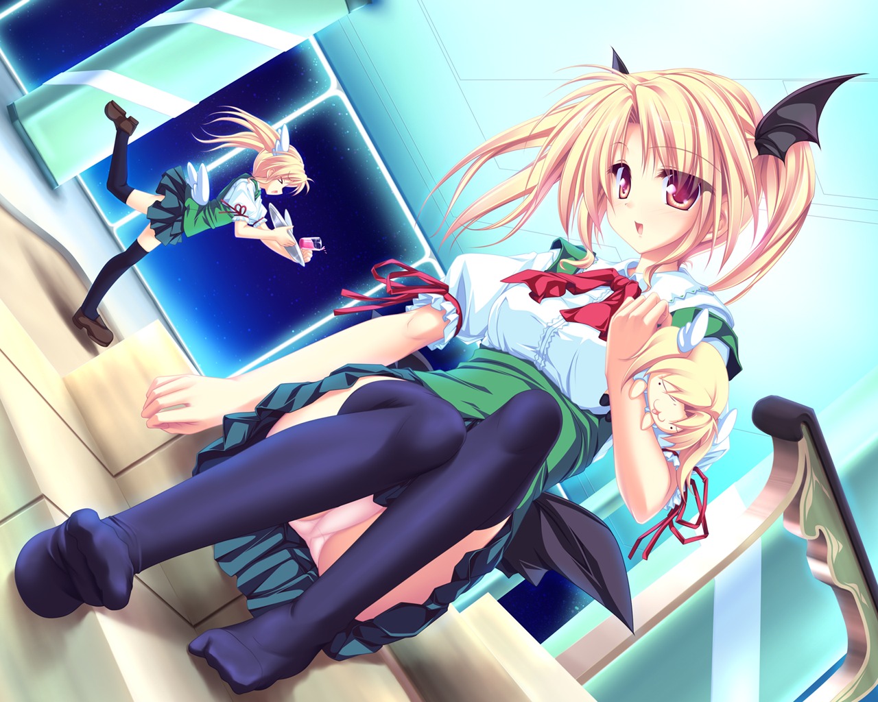 magus_tale nina_geminis pantsu rena_geminis tenmaso wallpaper whirlpool