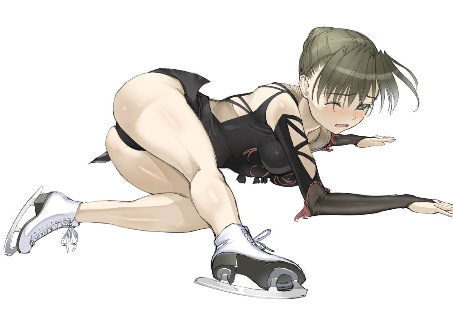 ice_skating leotard nakaba_reimei