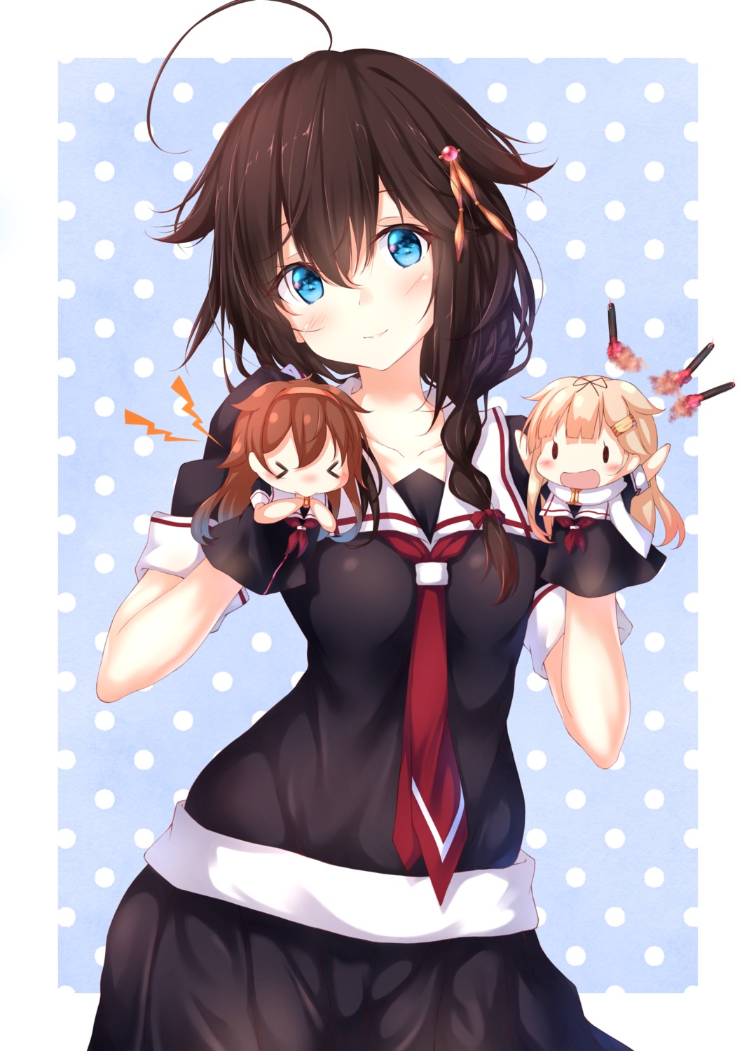 Numpopo Kantai Collection Shigure Kancolle Shiratsuyu