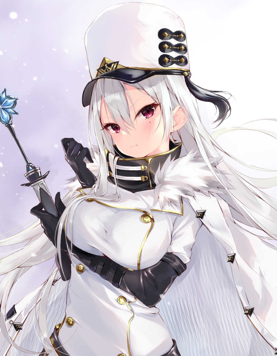 azur_lane breast_hold sovetskaya_rossiya_(azur_lane) t-bth uniform