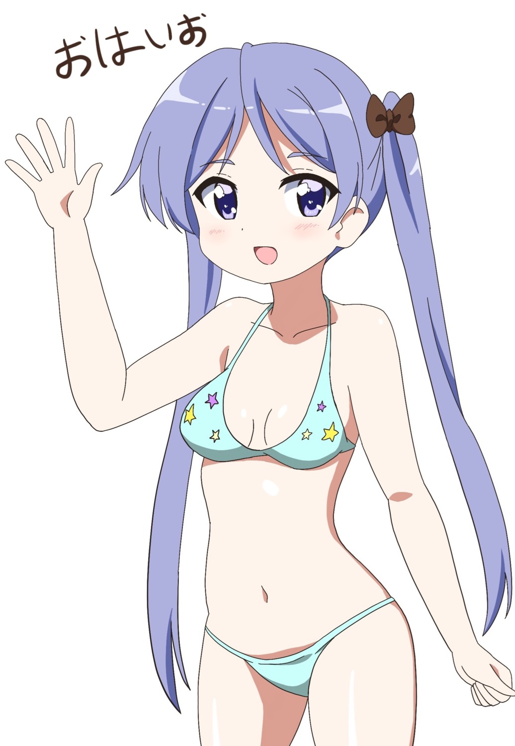 bikini hiiragi_kagami kitafan lucky_star swimsuits
