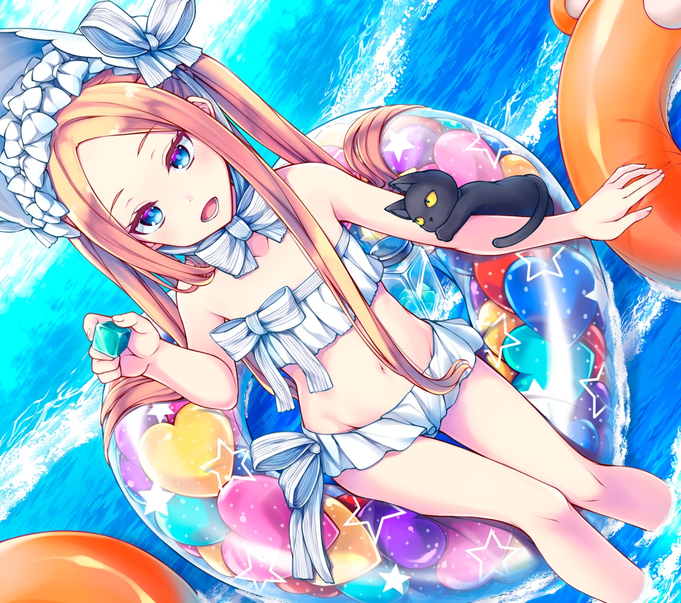 abigail_williams_(fate) bikini fate/grand_order neko swimsuits teruui wet