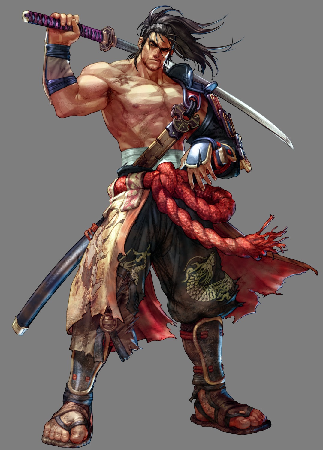 samurai kawano takuji soul calibur soul calibur iv heishirou mitsurugi ...