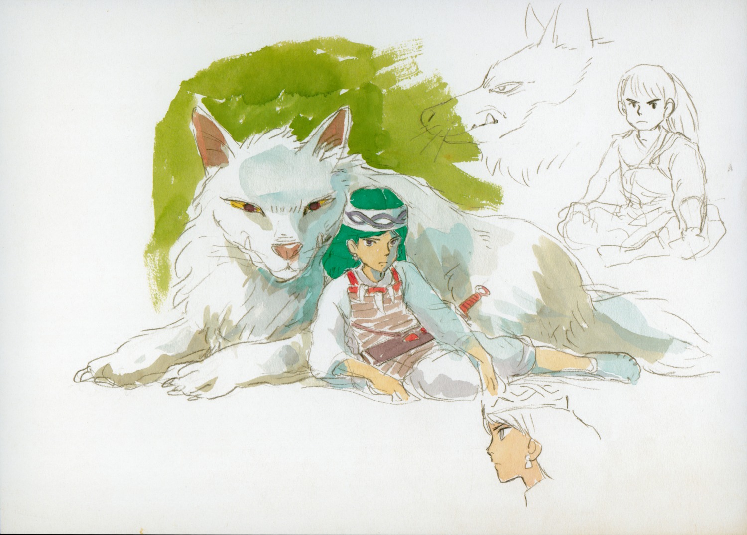 mononoke_hime san sketch