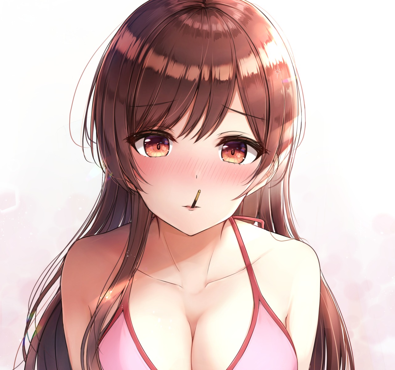 bikini_top cleavage ichinose_chizuru kanojo_okarishimasu swimsuits yukiunag1