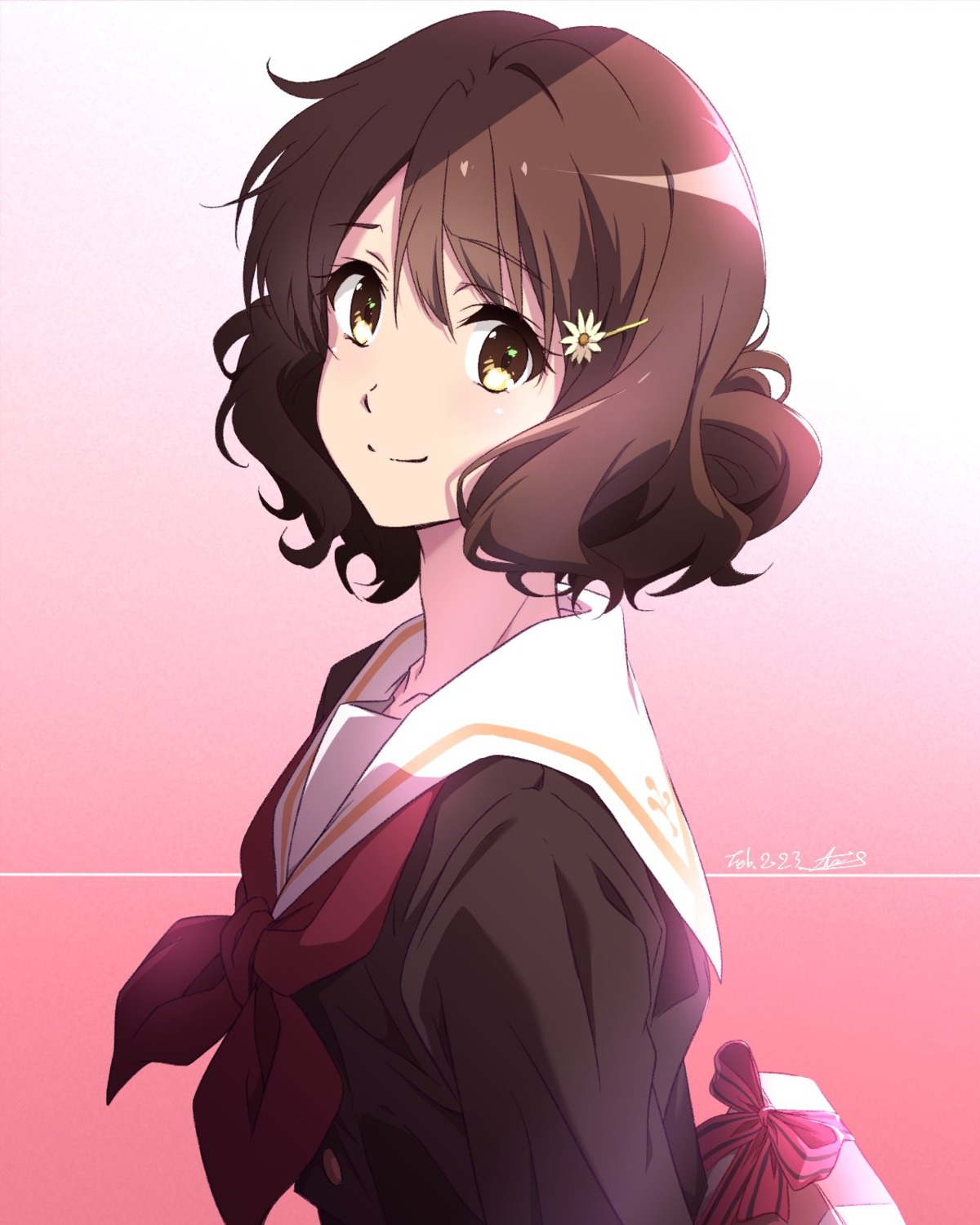 hibike!_euphonium nii_manabu oumae_kumiko seifuku valentine