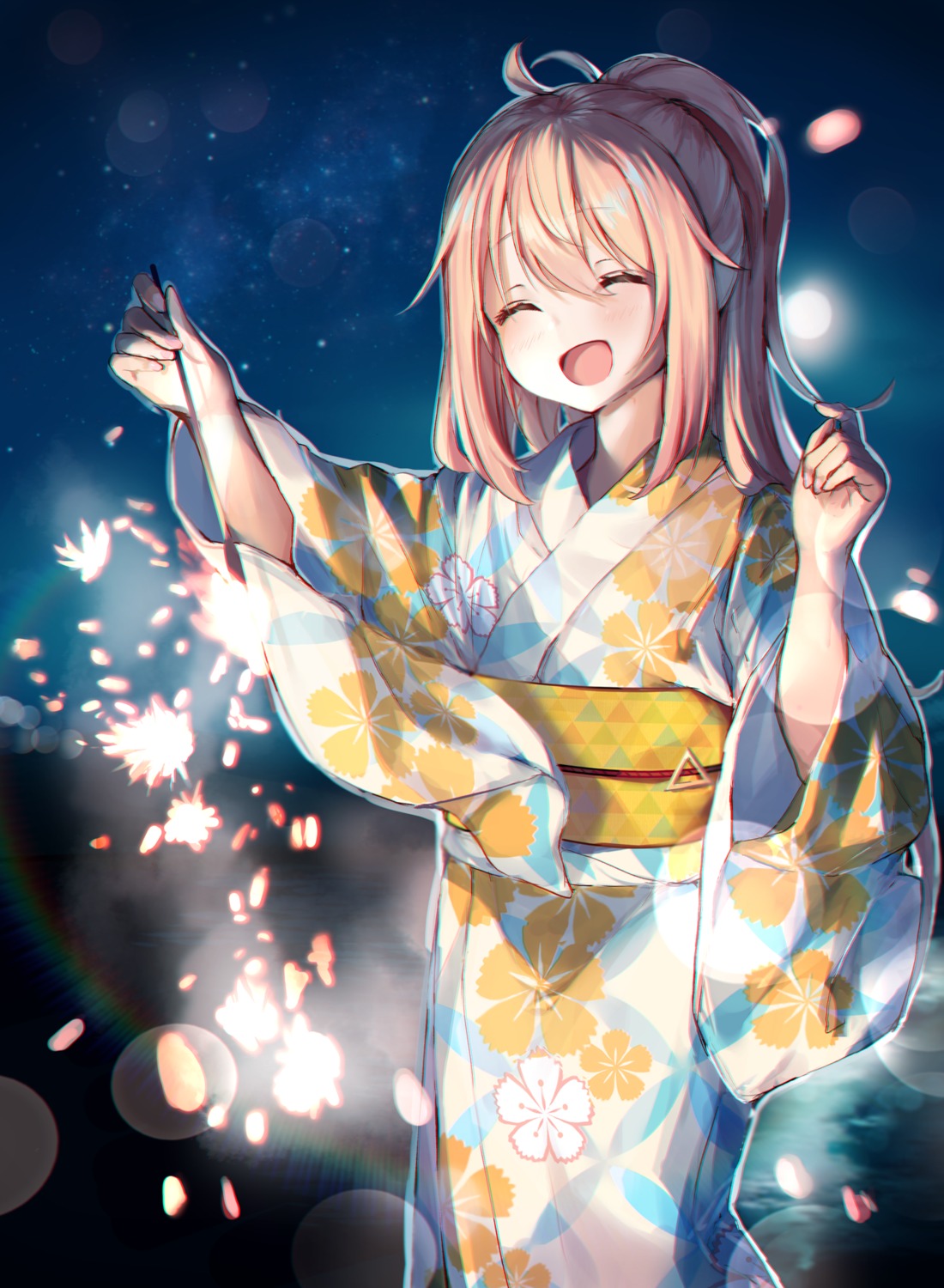 kagamihara_nadeshiko ringosutta yukata yurucamp