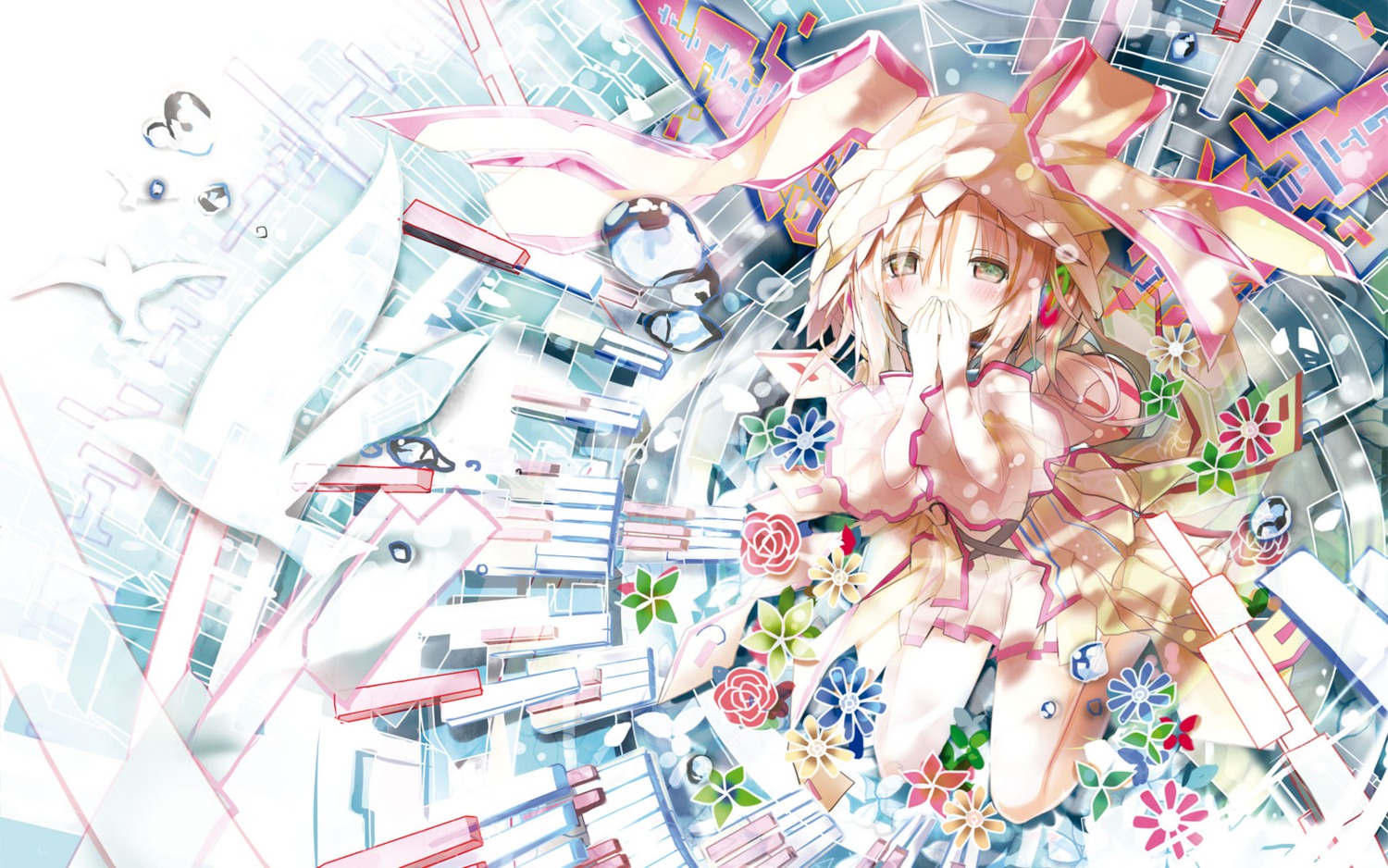 dress exit_tunes shino_(eefy) wallpaper