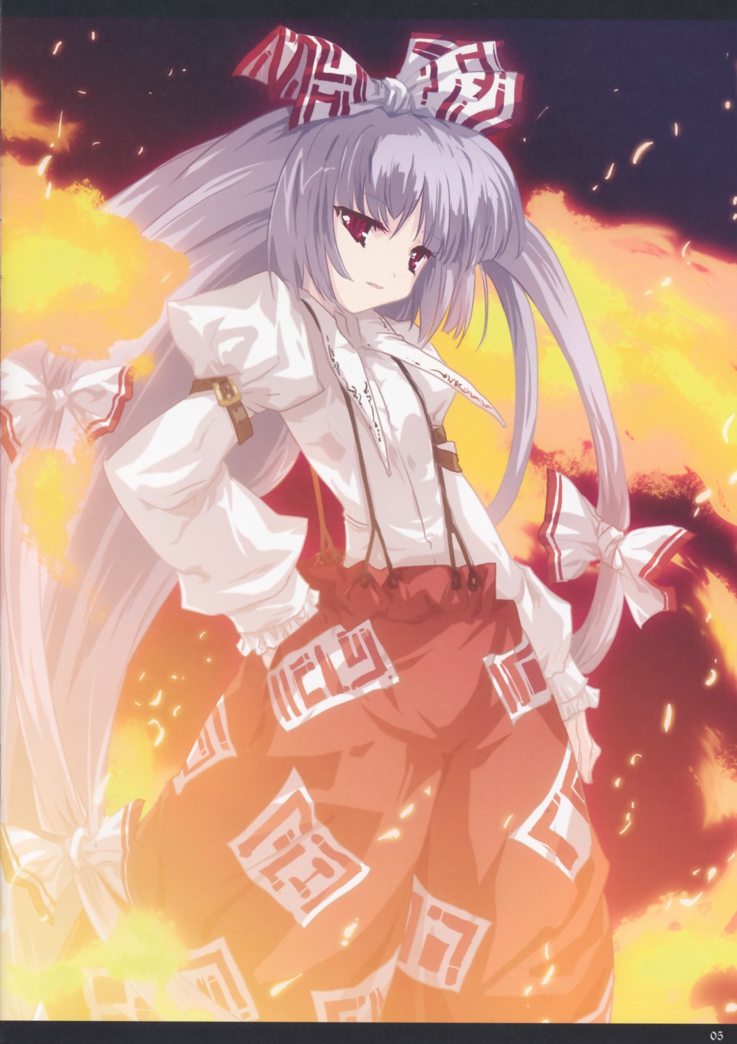 fujiwara_no_mokou tokiame touhou