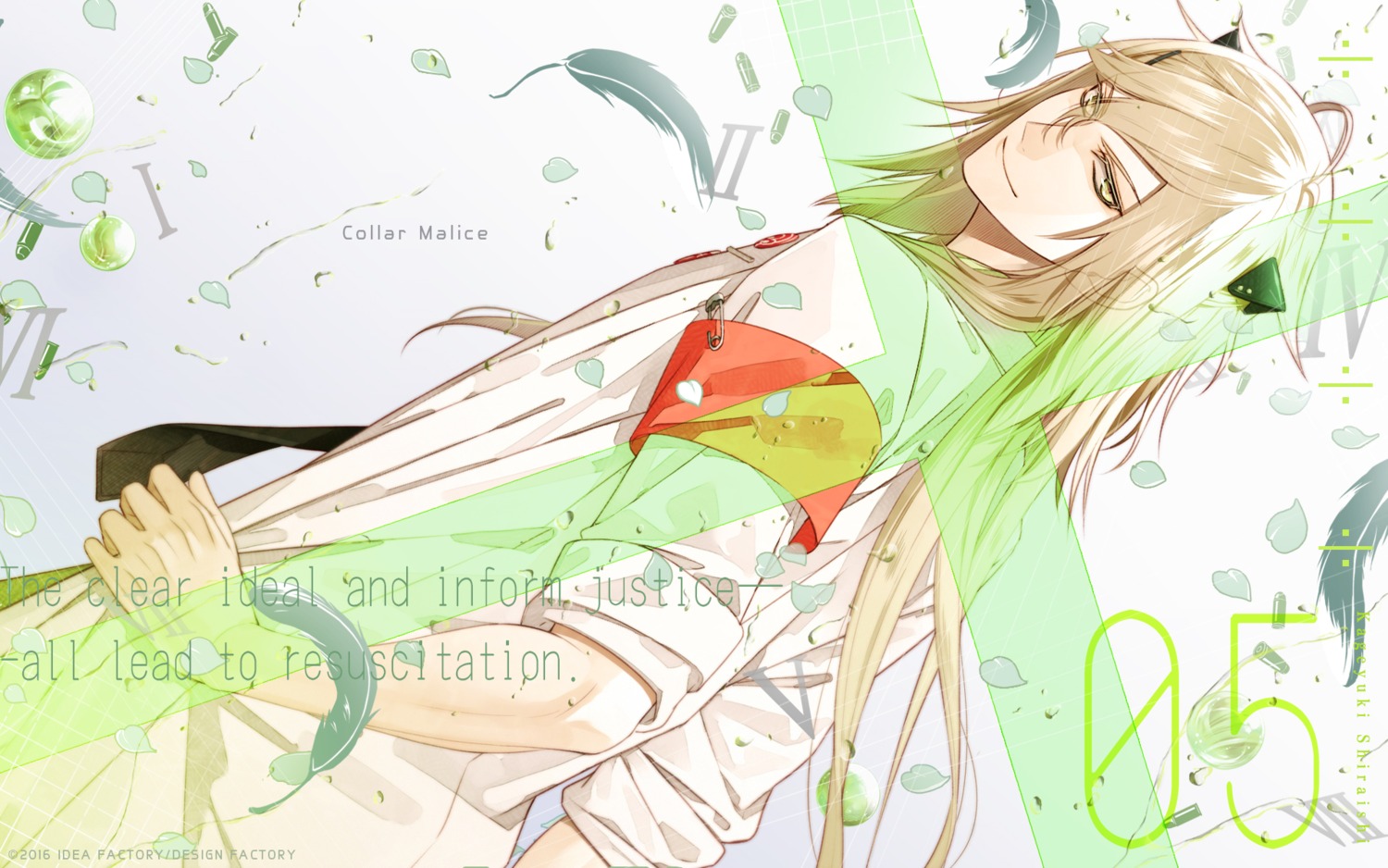 animal_ears collar_x_malice hanamura_mai male nekomimi shiraishi_kageyuki wallpaper