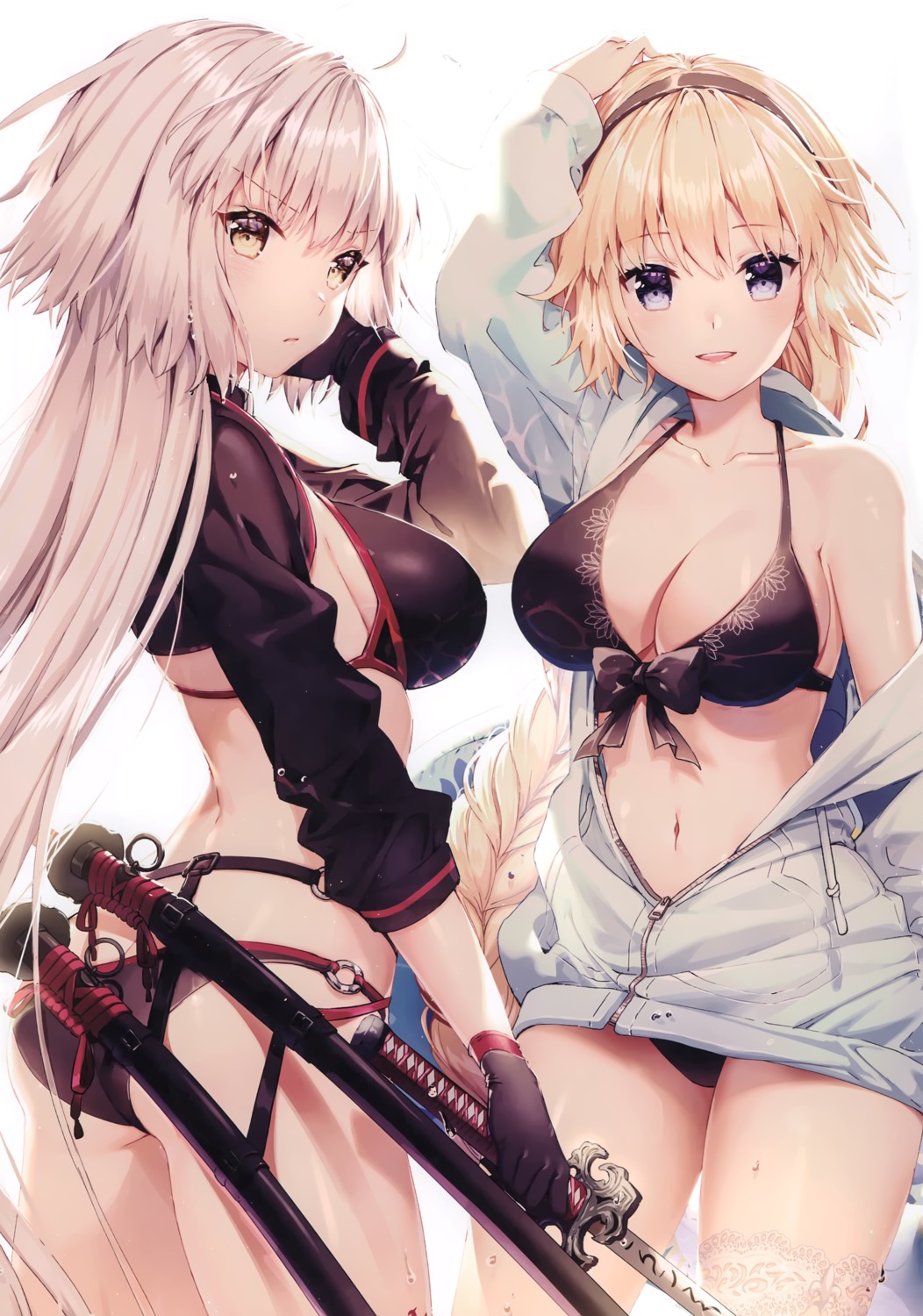 fate/grand_order jeanne_d'arc jeanne_d'arc_(alter)_(fate) jeanne_d'arc_(fate) rosuuri rosuuri_(circle)