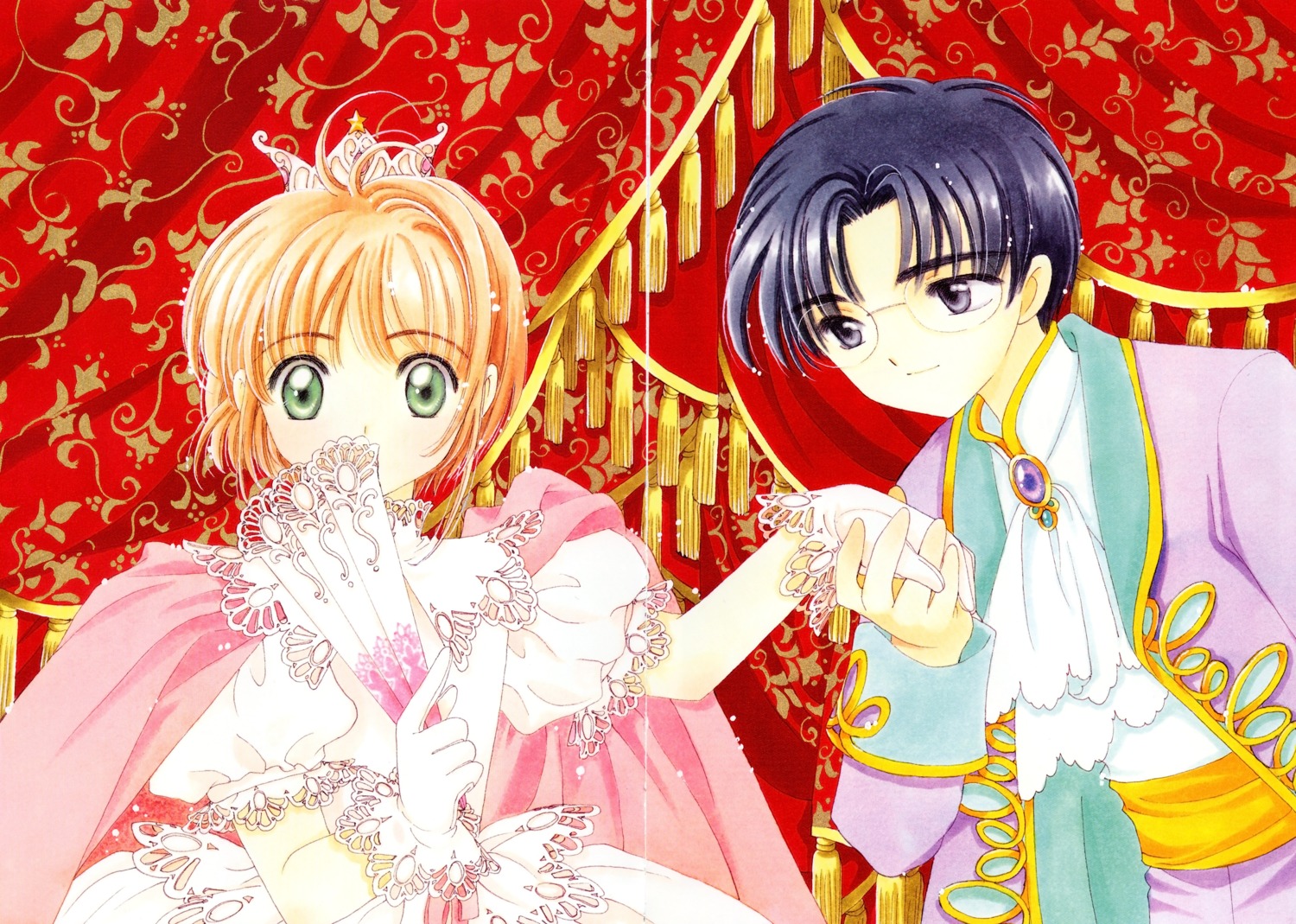 card_captor_sakura clamp gap hiiragizawa_eriol kinomoto_sakura