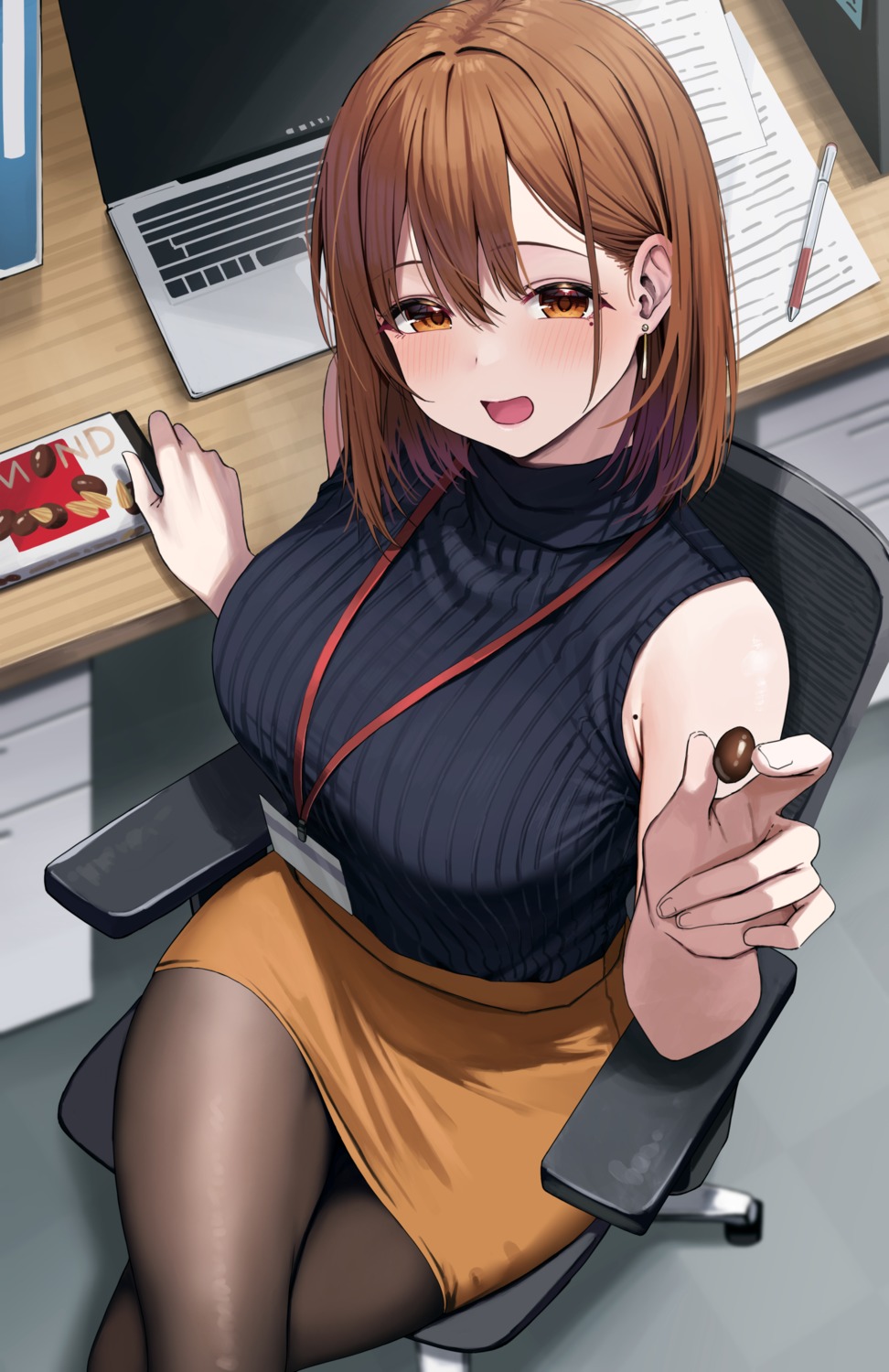 ol-chan_(udon.) pantyhose sweater udon.