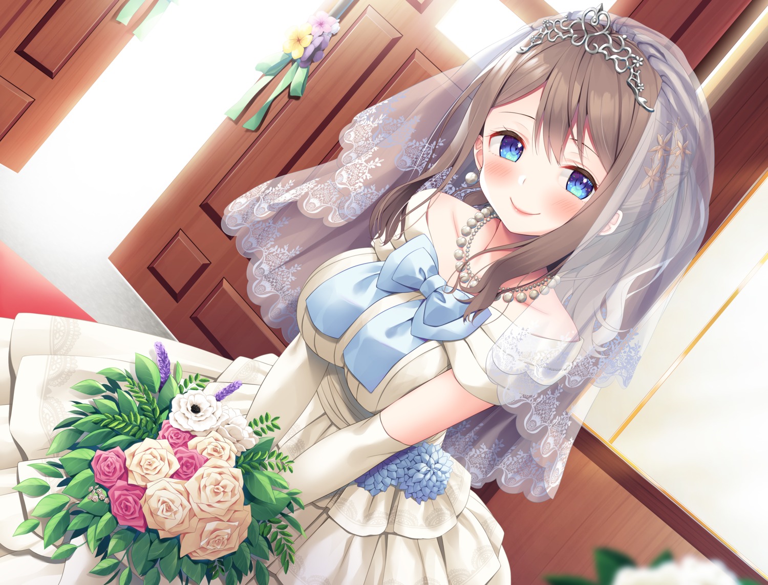 asa_no_ha dress raro see_through wedding_dress