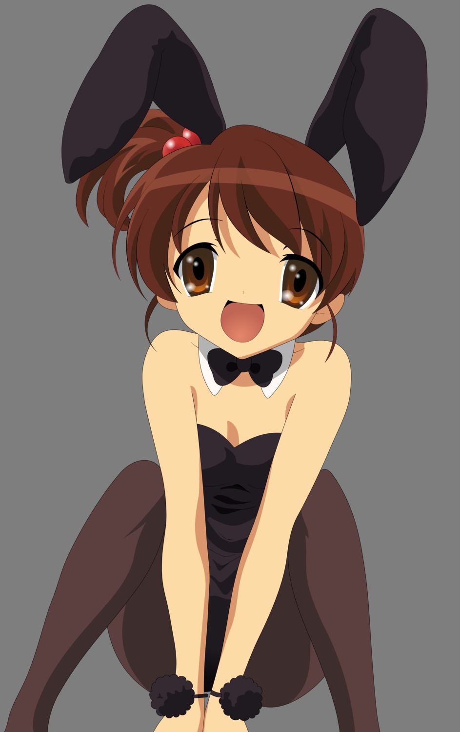 animal_ears bunny_ears bunny_girl kyon's_sister pantyhose suzumiya_haruhi_no_yuuutsu transparent_png vector_trace